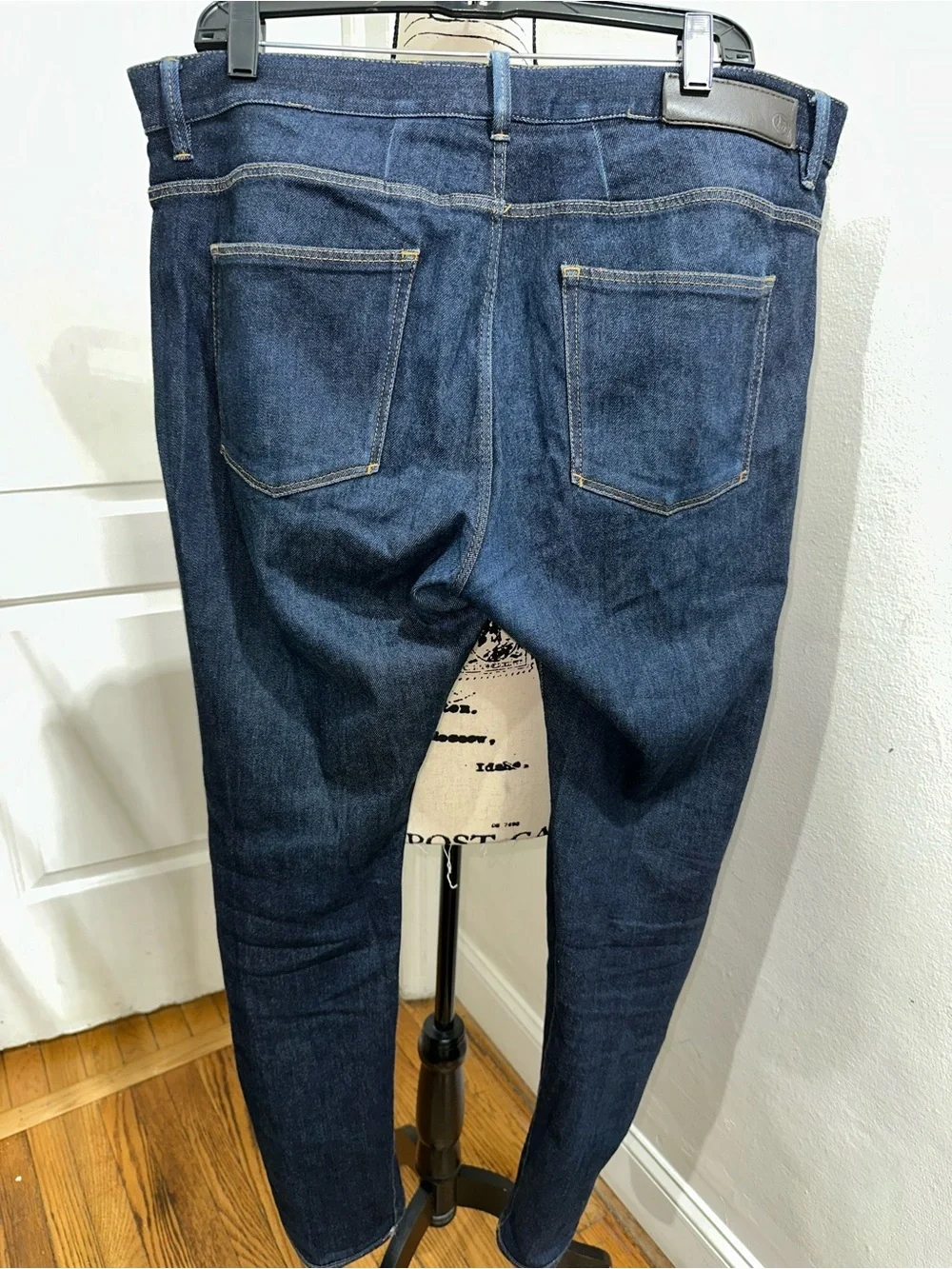 Giorgio Armani Straight-Leg Dark Indigo Jeans